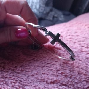 Alex and Ani Cross bracelet